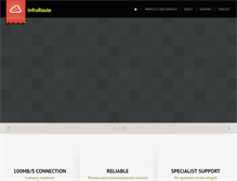 Tablet Screenshot of infraroute.net